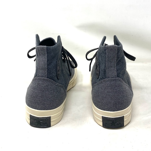 Converse Chuck 70 High Casual Shoes Black Storm Canvas Men Size Sneakers 172819C - Picture 7 of 10